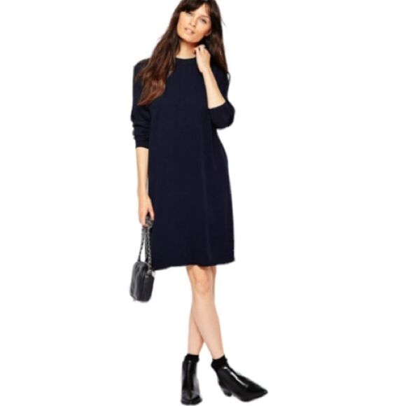 ASOS Just Female Cosa Shift Dress In Black Size XS - Picture 11 of 11